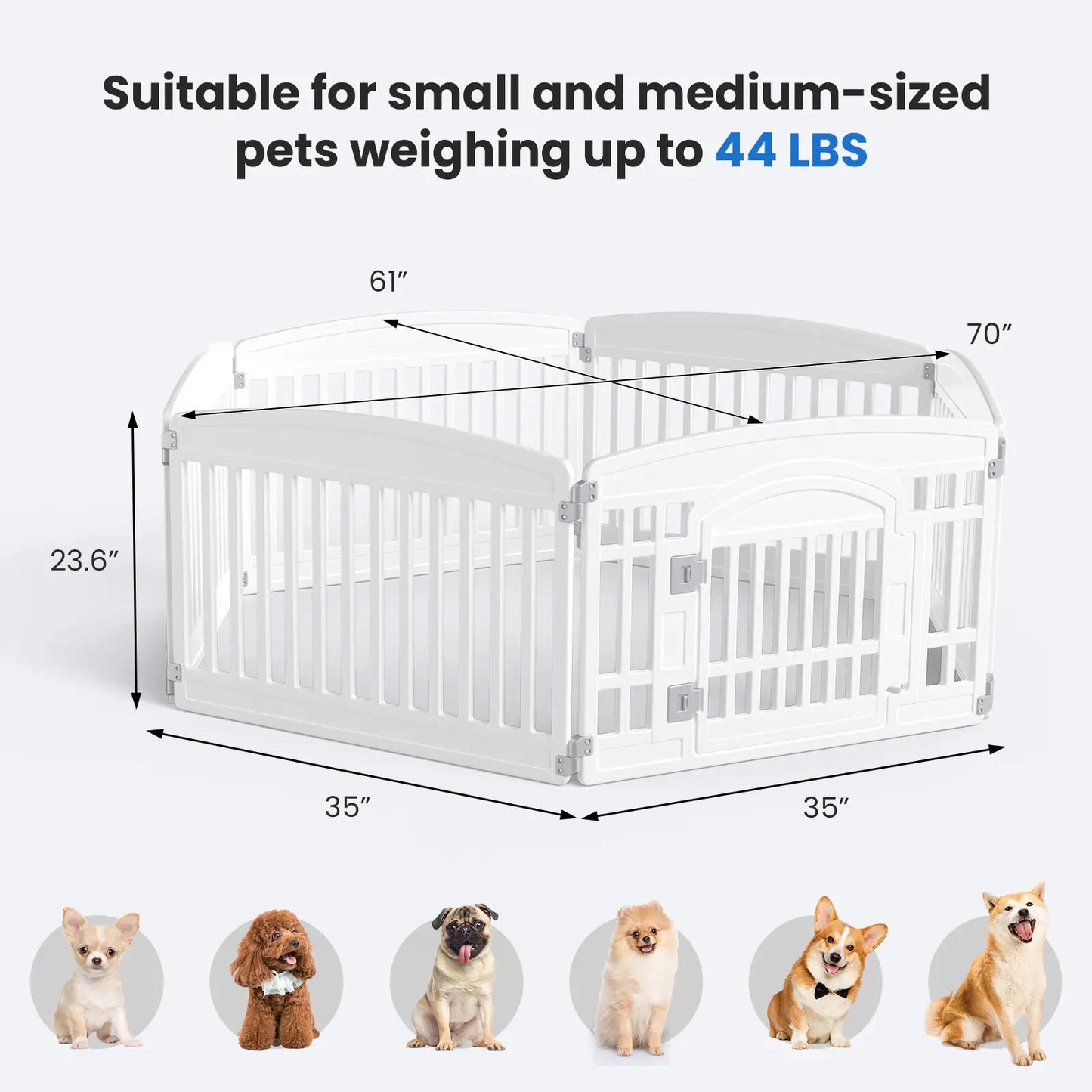 Plastic Pet Playpen